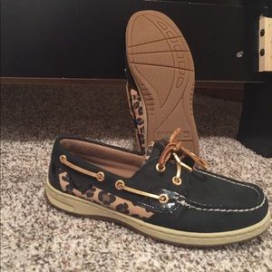 Brand new custom sperry boat shoes